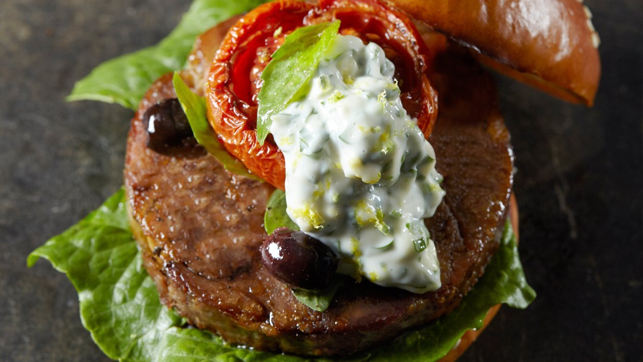 Burger de  veau – Recette