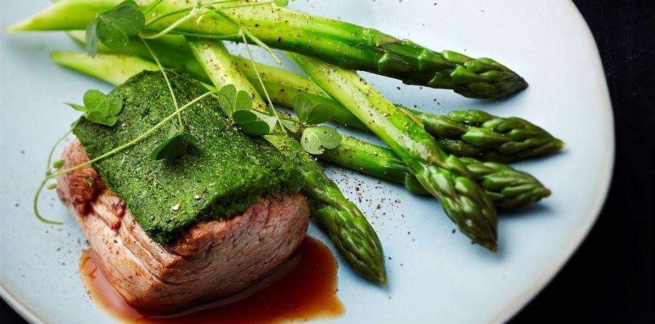 Médaillon de veau en croûte de moutarde aux herbes – Recette