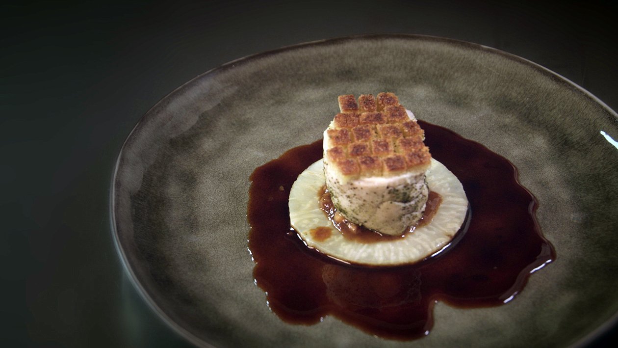 Palet de Ris de veau, Céleri aux Aromates – Recette